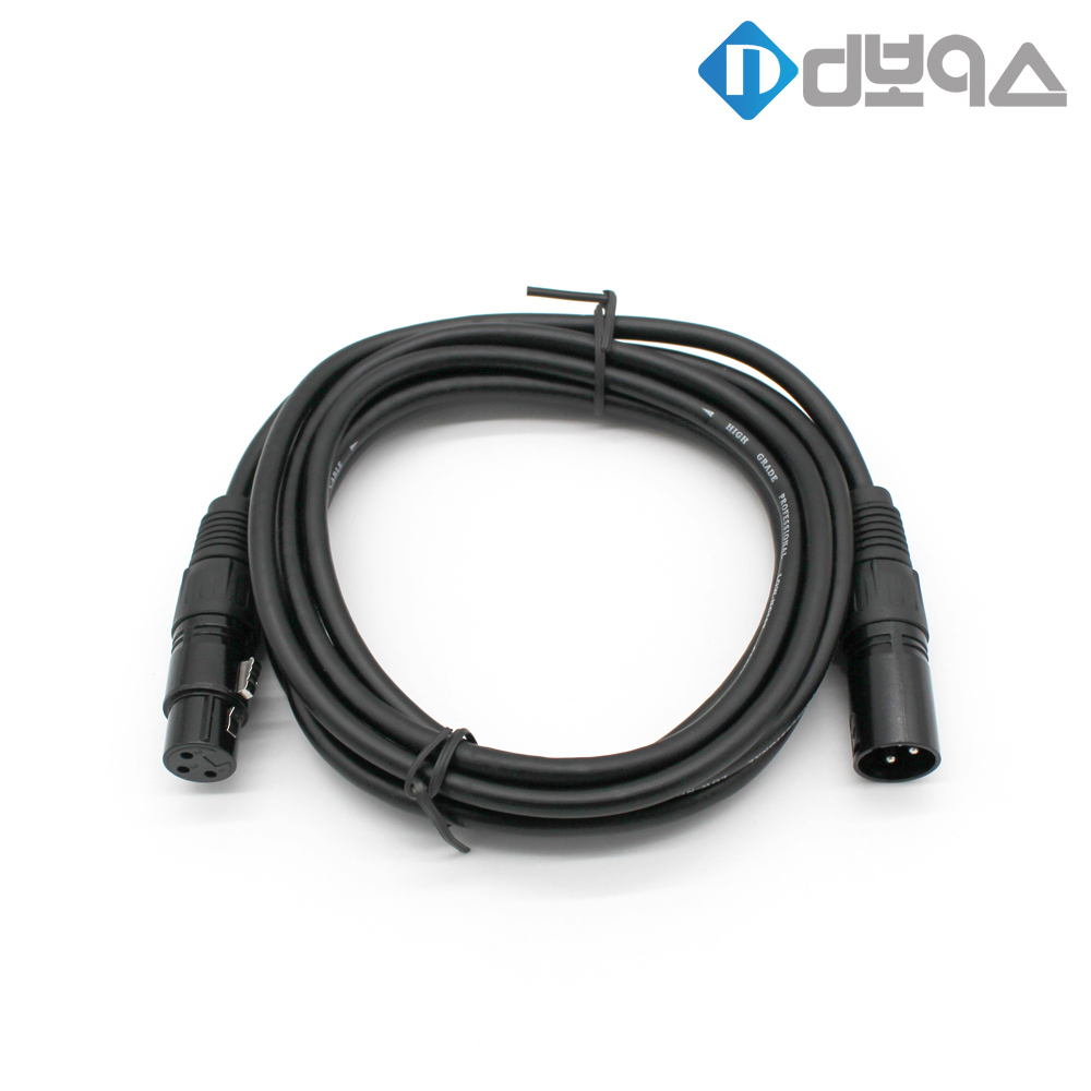 XLX-3 마이크 케이블 3m XLR(암) - XLR(수) 12,000원
