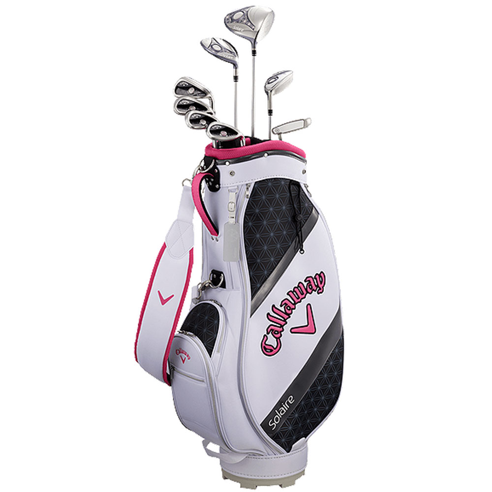 캘러웨이 NEW 솔레어 여성용 풀세트 8개+골프백포함(핑크) 799,000원