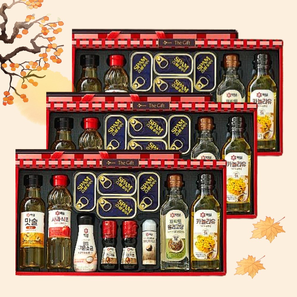 [무료배송/당일배송]  SP호 스팸선물세트 스팸 혼합 세트 추석 설 명절 선물 스팸식용유세트 [엘리빅마켓] 109,920원