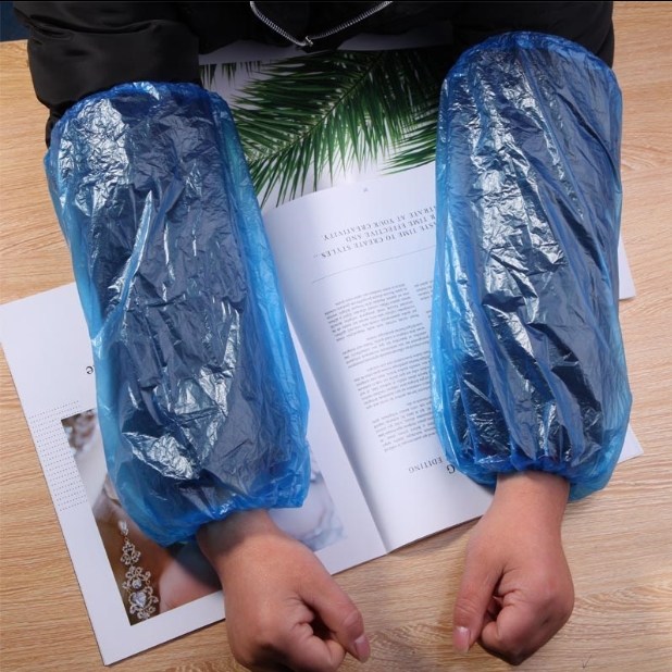 일회용 비닐 팔토시 위생 팔커버 블루 300P 21,900원