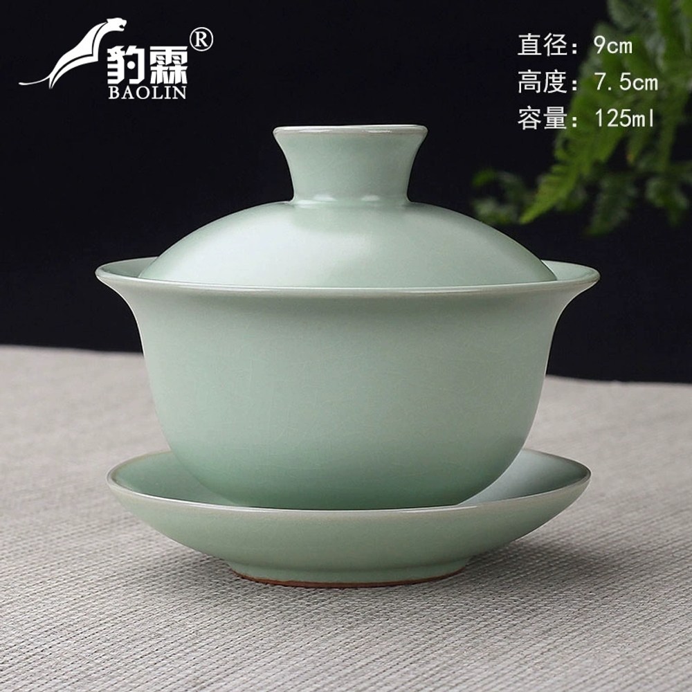 개완 수제 도자기 찻잔 경덕진 다기 세트 뚜껑포함 14,000원