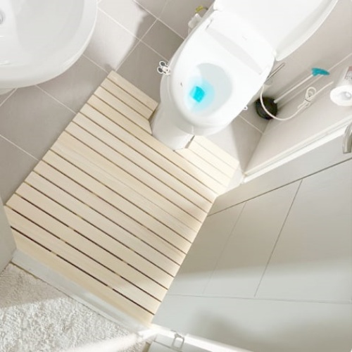 편백공작소 편백나무 원목발판 변기발판 현관 화장실 욕실 발판 매트, 발판6-고급/특대/일자형, 1개 64,000원