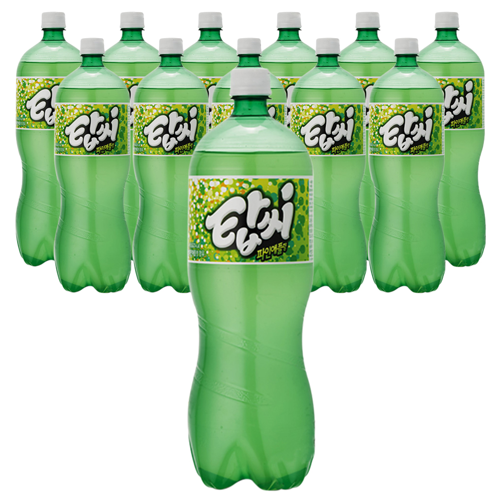 탑씨 파인애플향 탄산음료, 12개, 1.5L 8,620원