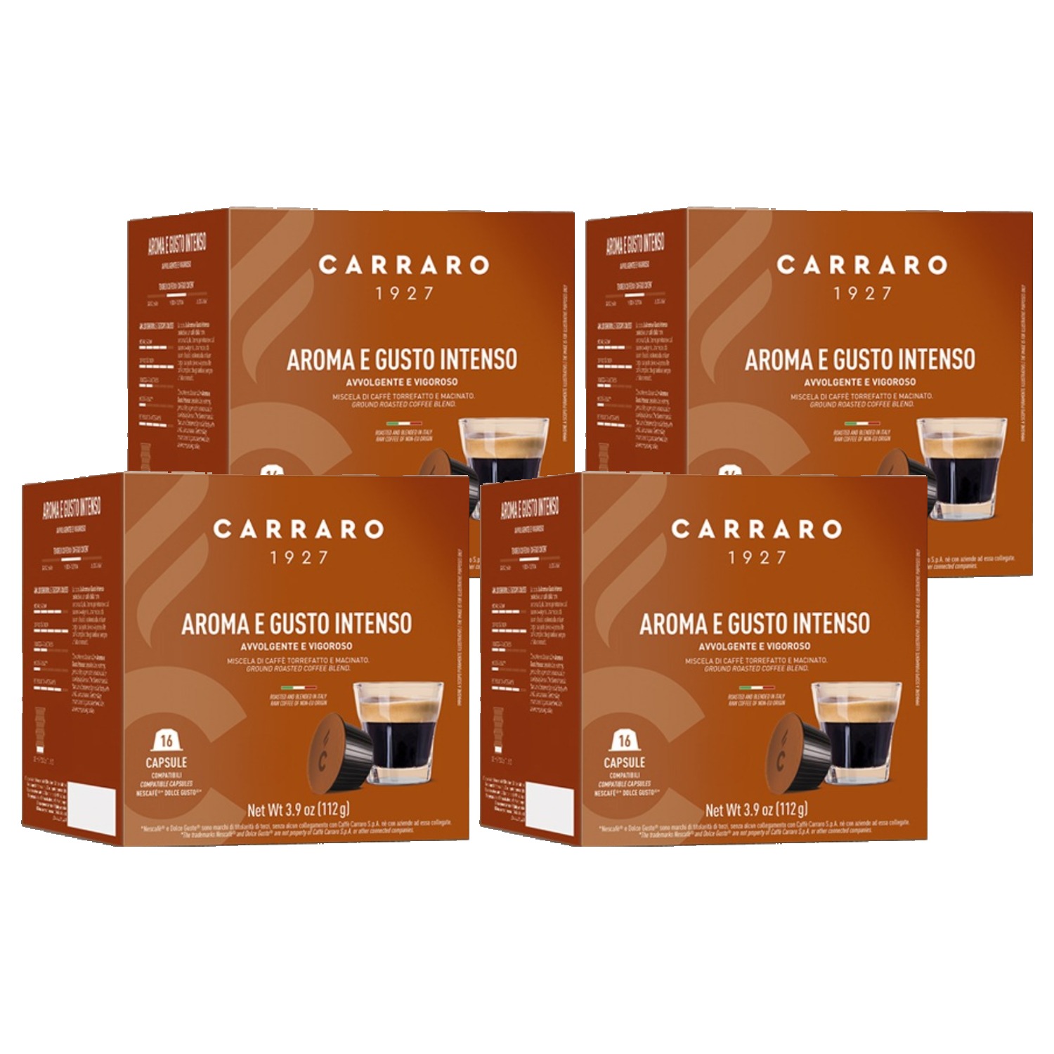 까라로 돌체구스토 호환 캡슐 인텐소, 7g, 16개입, 4개 31,670원