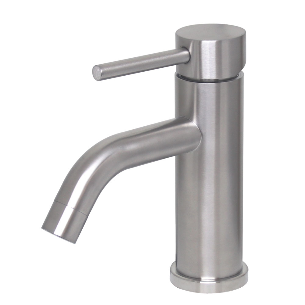 S-201 무광스텐 원홀 세면대수전 욕실 세면기 수도꼭지 교체 13,900원