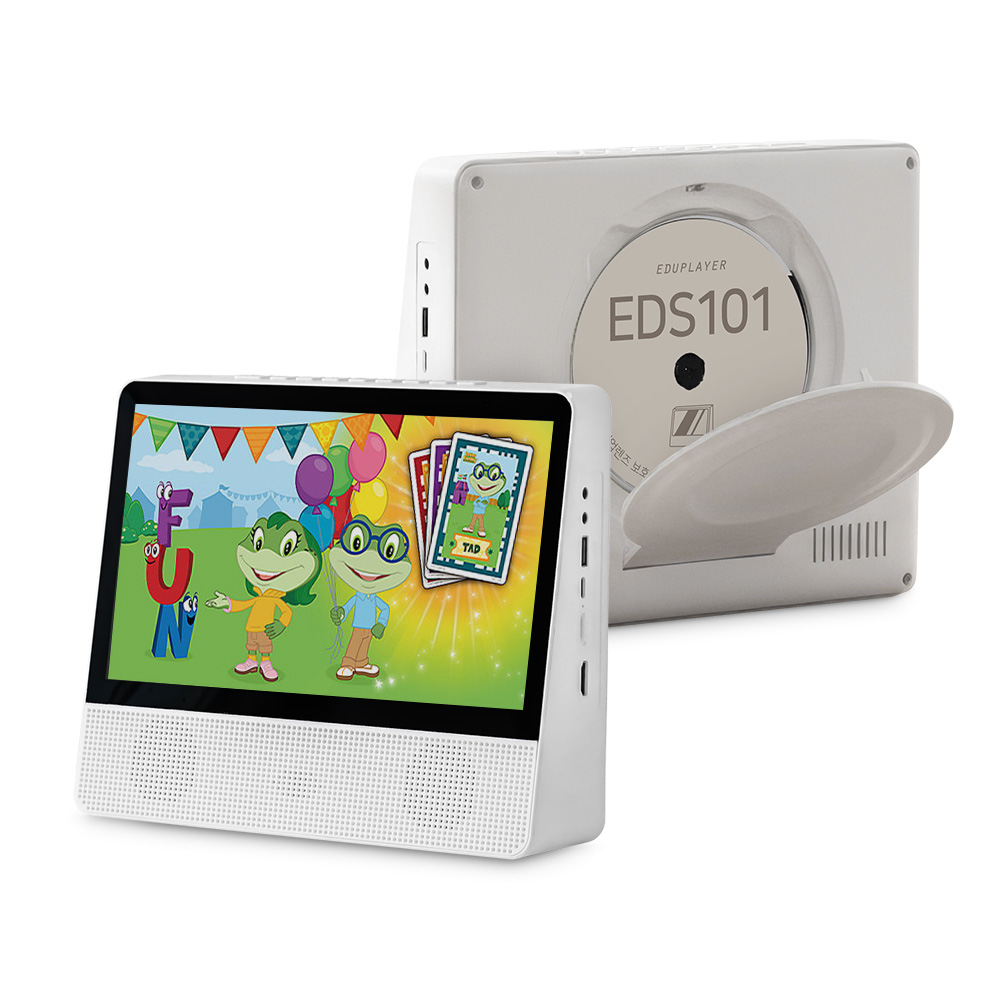 화면일체형 DVD플레이어 에듀플레이어 EDS101 Pro BT 10.1인치 블루투스 인아웃 최대10시간 HDMI, ED815 198,000원