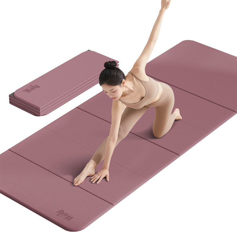 접이식 요가매트 두꺼운 TPE 10mm 층간소음 실내 운동매트, 1개, 핑크 + 실버 66,400원