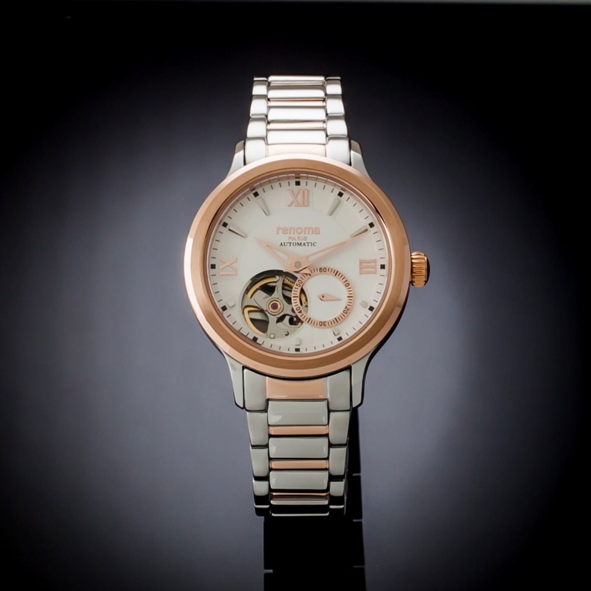 renoma 레노마 오픈하트 오토매틱 여성 메탈시계 RE300L 120,000원