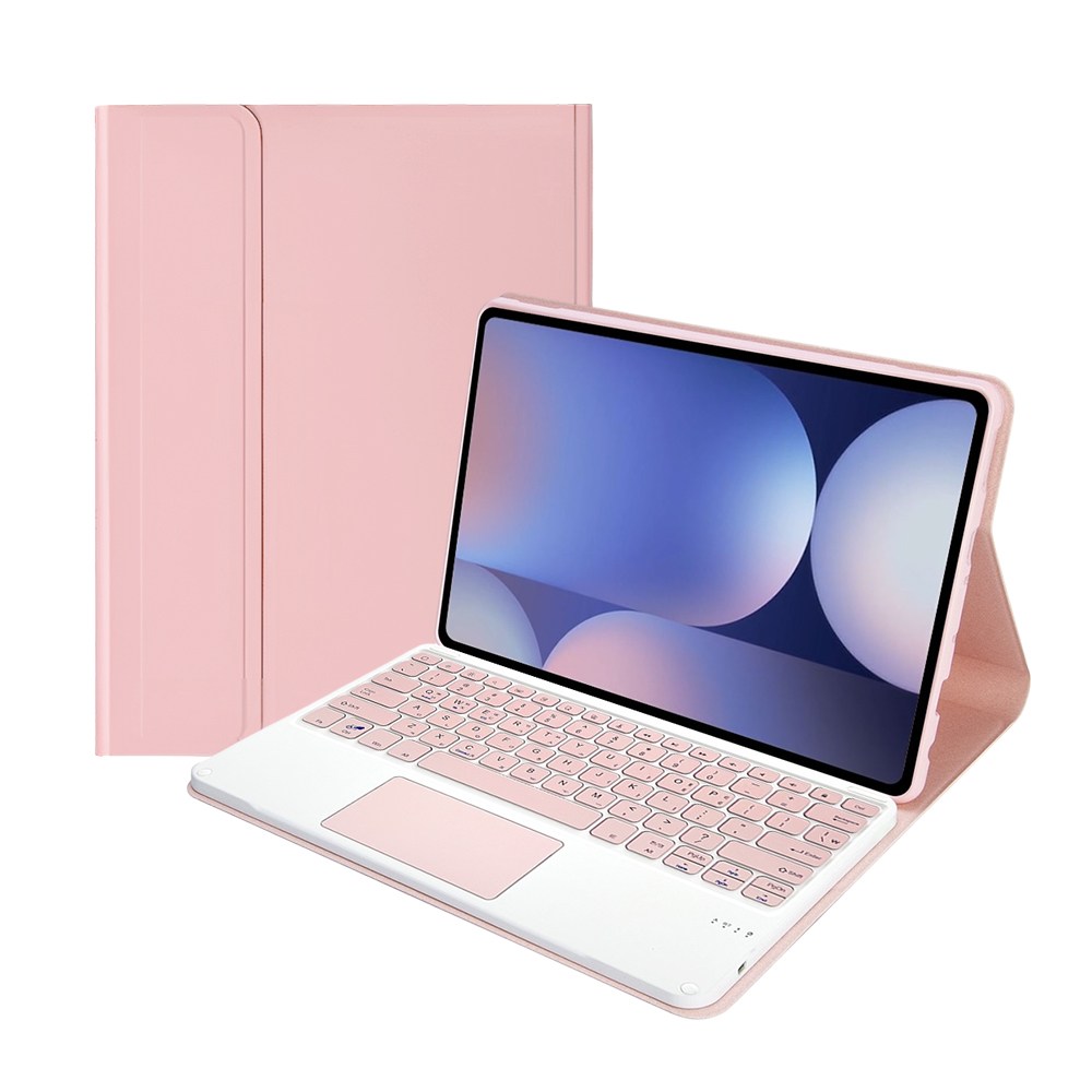 UB 아이패드 호환 터치 트랙패드 키보드 케이스 전기종 펜슬수납, 핑크, 1개 42,800원
