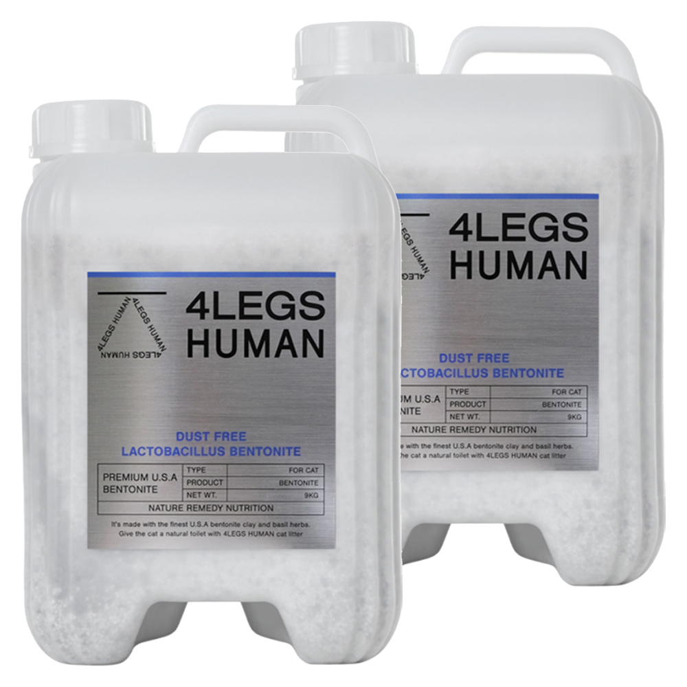 포렉스휴먼 벤토나이트 고양이 유산균 모래, 9kg, 2개, 허브향 51,300원