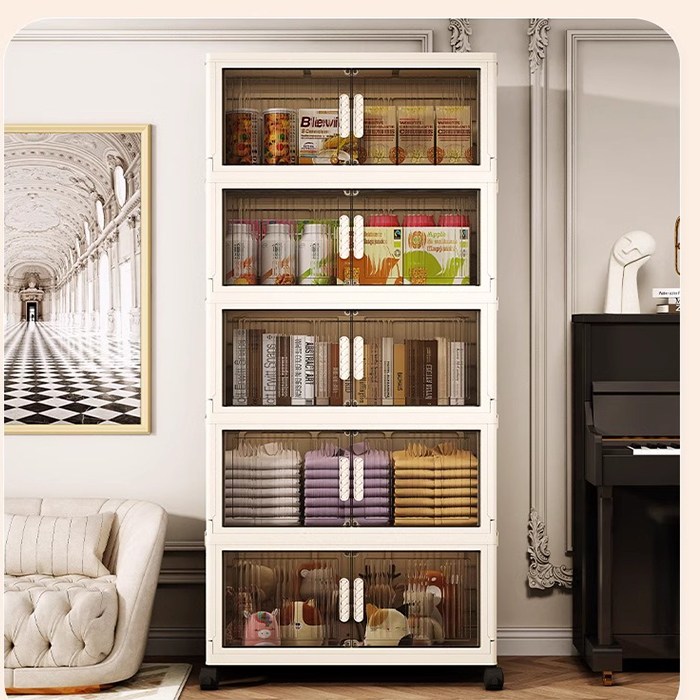 에스와이라이프 접이식 폴딩 리빙박스, 1개, 아이보리 36,500원