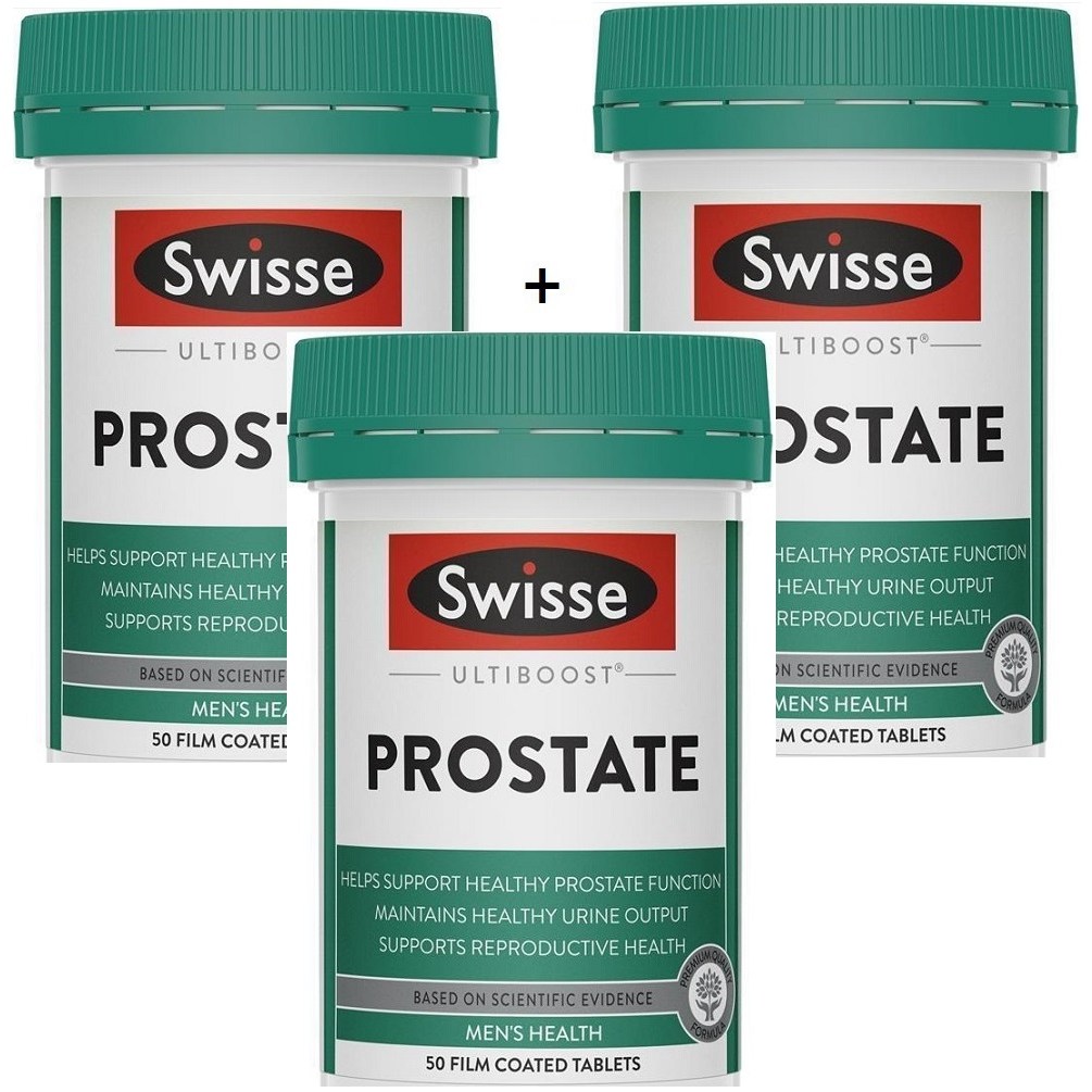 호주 스위스 울티부스트 전립선 건강 50정 3병 Swisse Ultiboost Prostate 50 Tablets, 50정, 3병 102,000원
