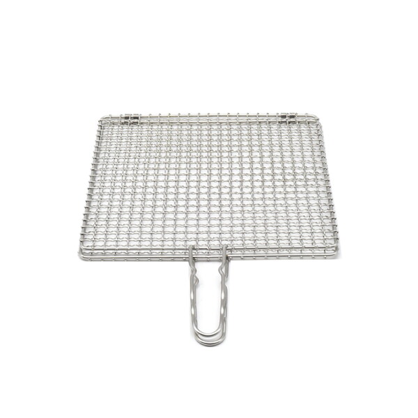 [기타브랜드] 스텐 겹석쇠 바베큐 그릴 캠핑 숯불 고기불판 사각 직화 생선구이 대 20,700원