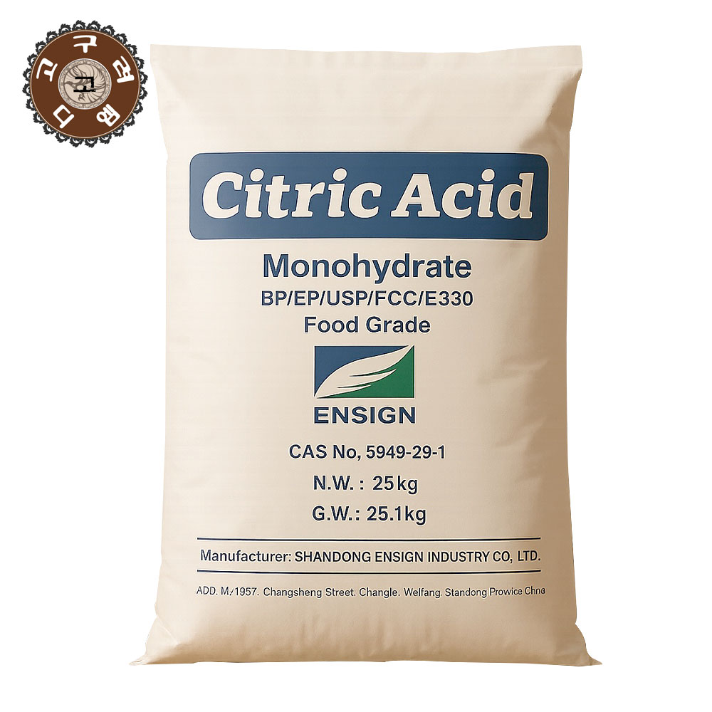 고구려디엠  구연산25kg, 1포 48,900원