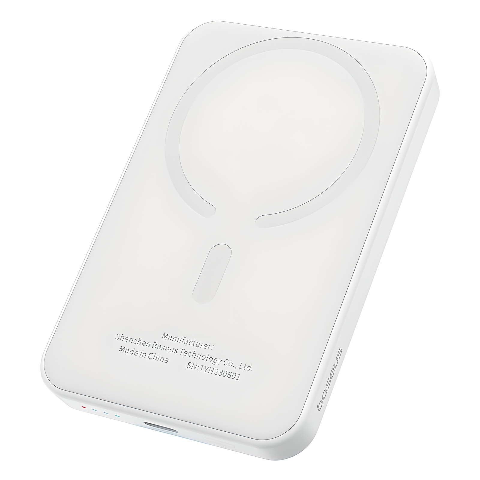 베이스어스 마그네틱 미니 무선 초고속 보조배터리 충전 파워뱅크 5000mAh 20W + C타입-C타입 충전케이블 30cm 세트 24,990원