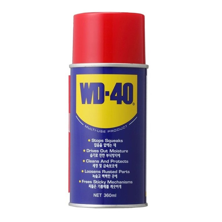 다목적 방청윤활제 WD-40(360ml) 윤활 방청 구리스 7,720원