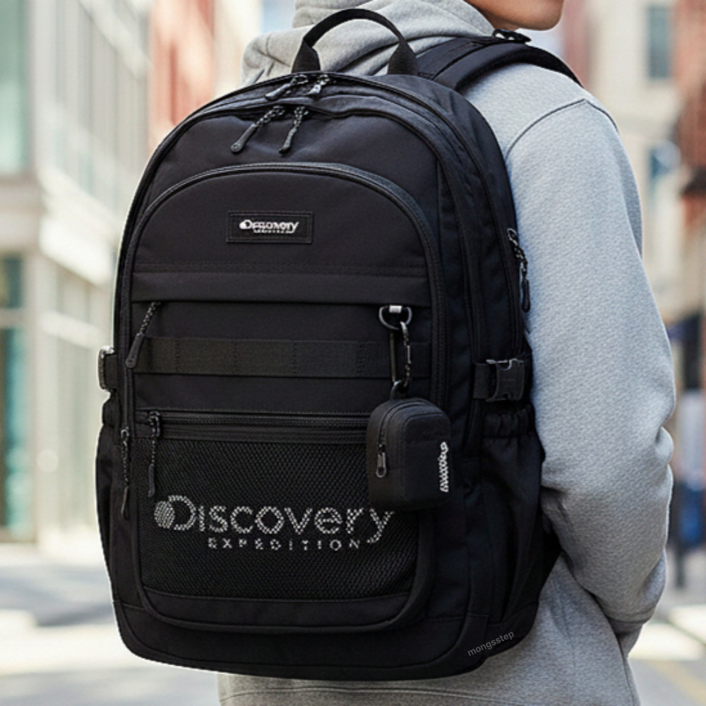 [백화점 정품] 디스커버리 백팩 중학생 고등학생 신학기 책가방 노트북 학생 가방 + MSSTEP 더스트백 129,500원