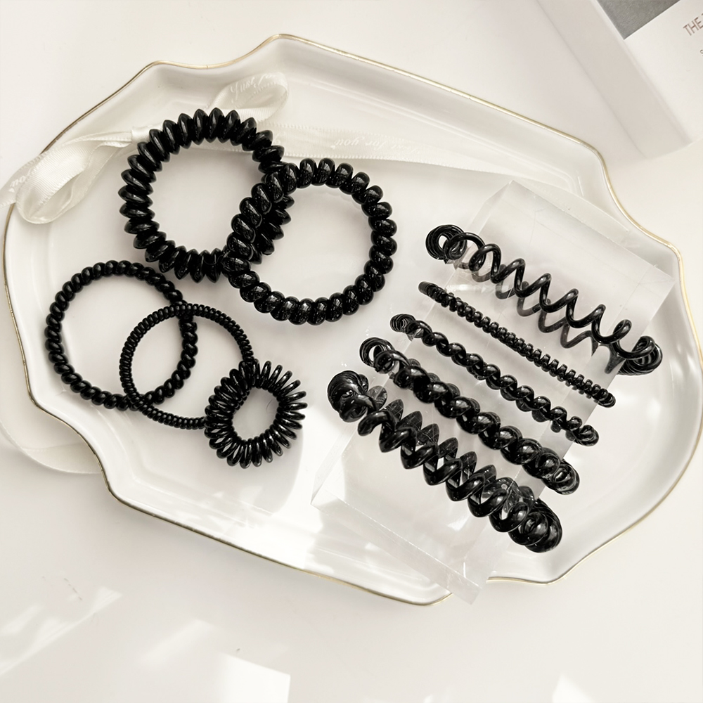 걸핀스 스프링 머리끈 5종 x 2p 세트 4,000원