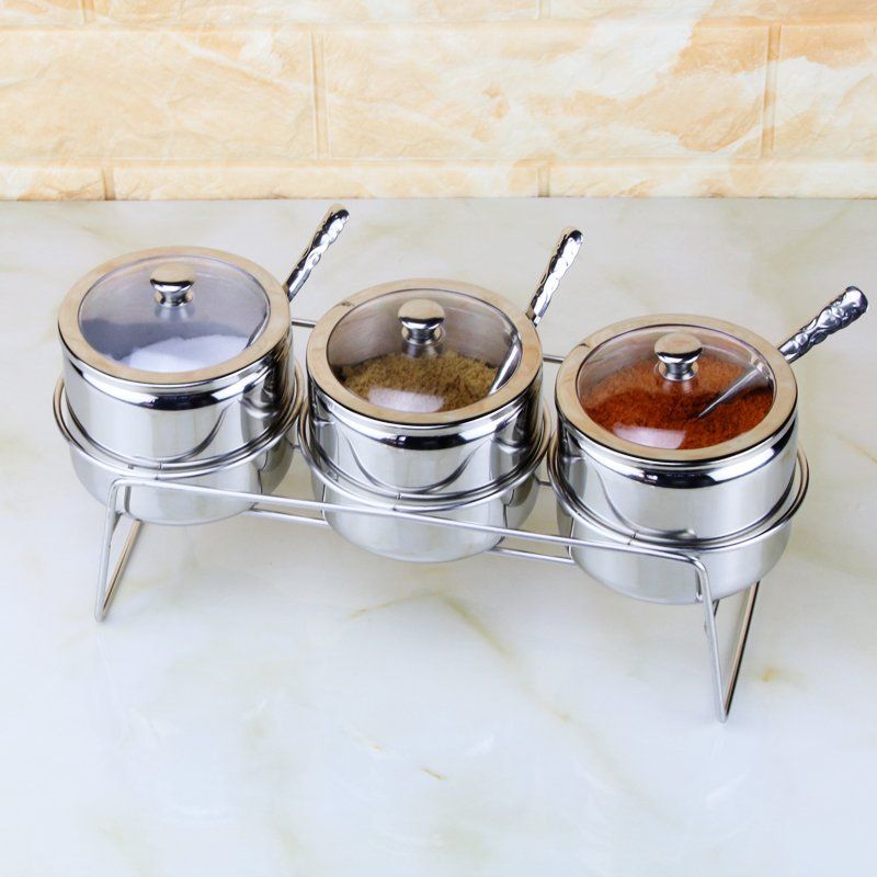 조미료통 세트 스테인리스 소금 국밥집 양념통 업소용 테이블 다대기 주방용품 31,000원