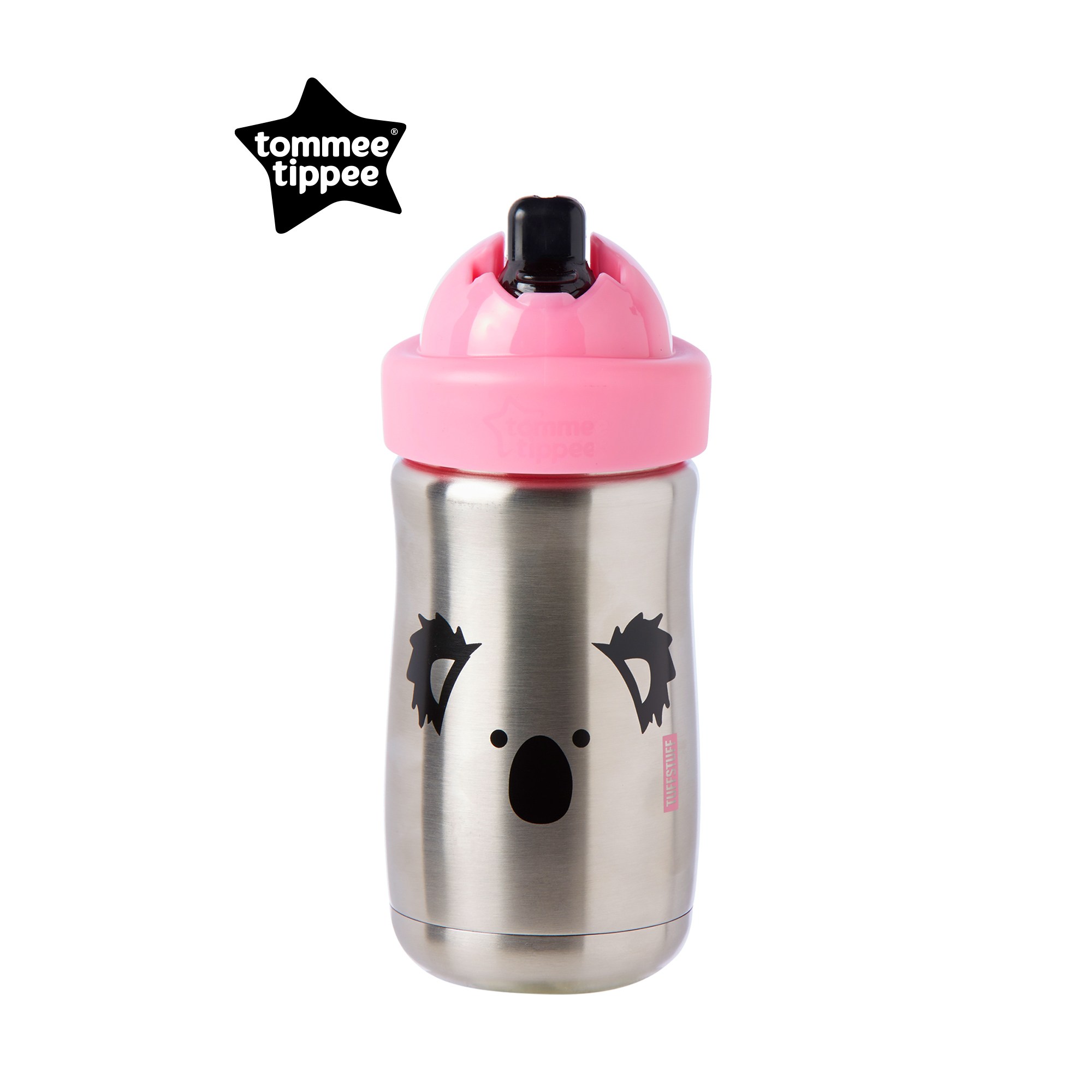 토미티피 유아용 빨대컵 보온보냉, 핑크(코알라), 1개 10,000원