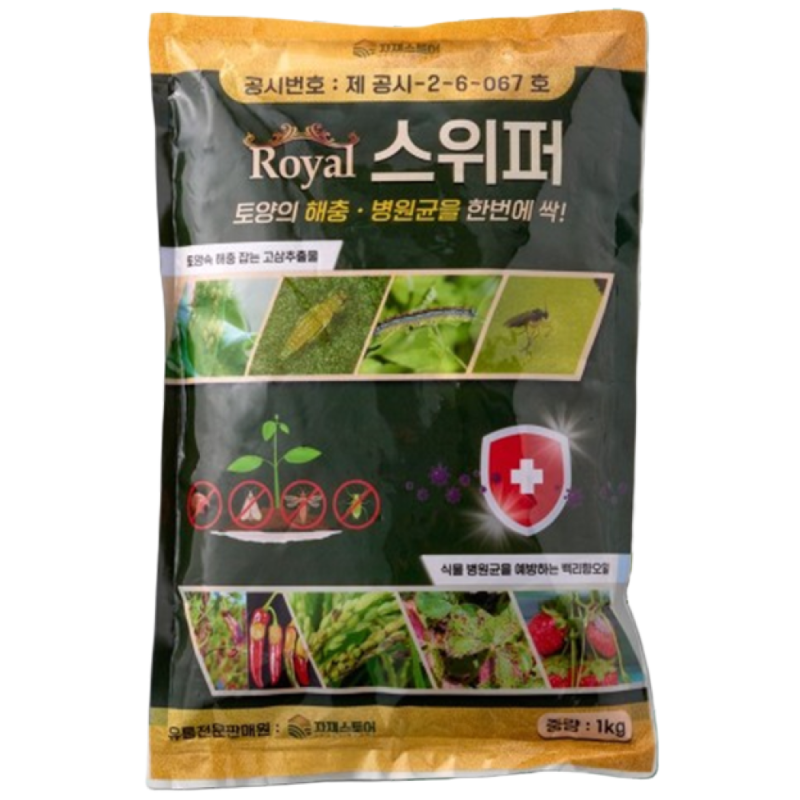 웨이타오 로얄 스위퍼 입제 (1 kg) 한포에 진딧물 응애 약 토양, 1개, 1L 18,900원