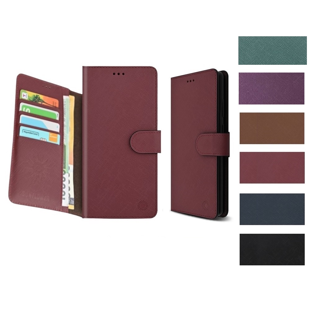 갤럭시 S24FE 케이스 SM-S721N 천연 소가죽 뉴선피노아 단품 (다이어리) 카드 지폐 수납 포켓 슬림 자석 지갑 커버 21,700원