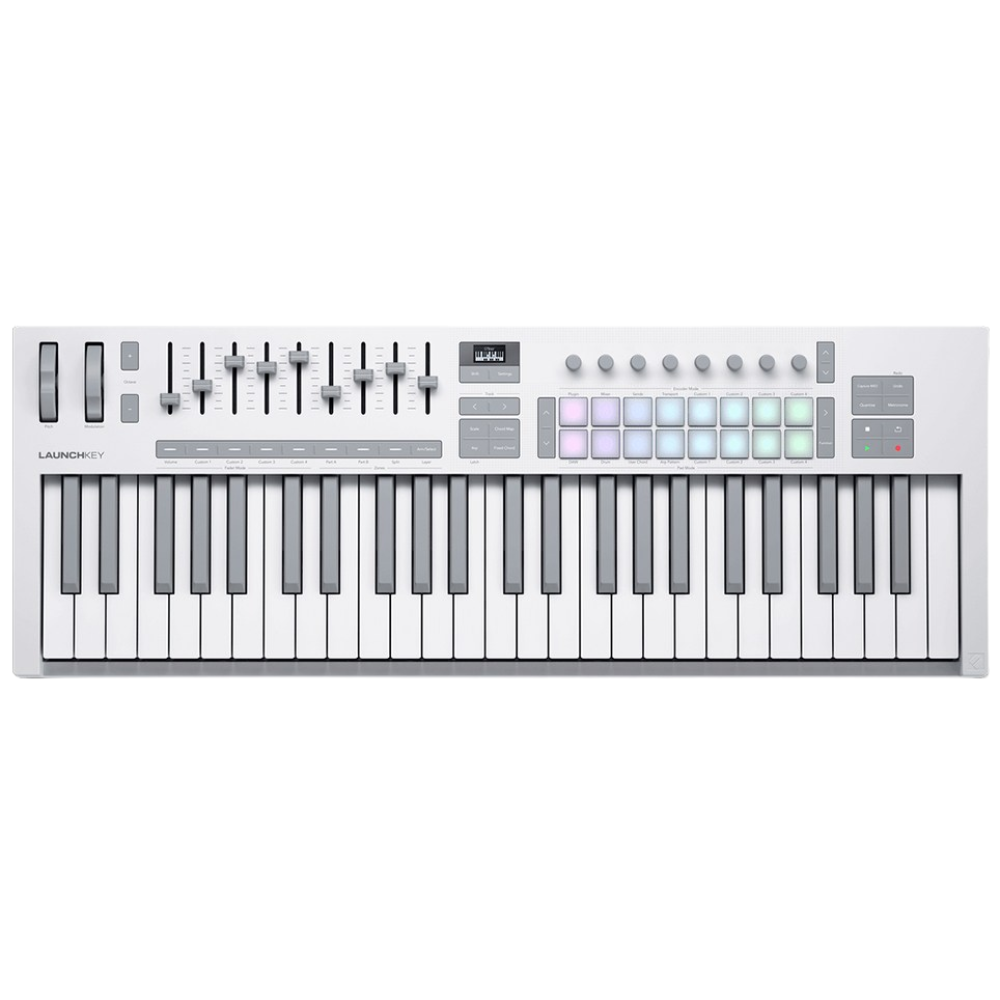 노베이션 런치키 49 마크4 미디 컨트롤러 Launchkey 49 Mk4 마스터 키보드 [사운드캣/정품], White 419,000원