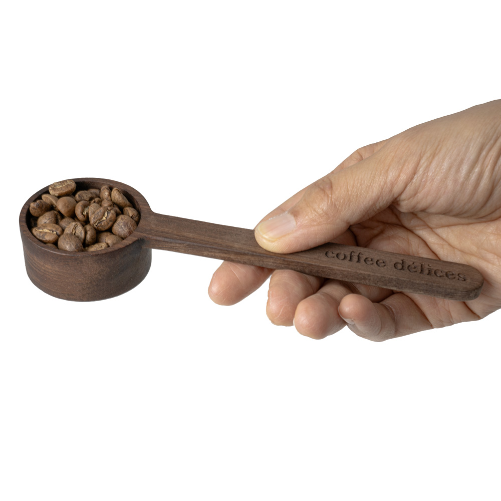 커피데리스 호두나무 커피 스쿱 우드 원두 계량스푼 월넛 원목, 1개, 월넛 10,400원