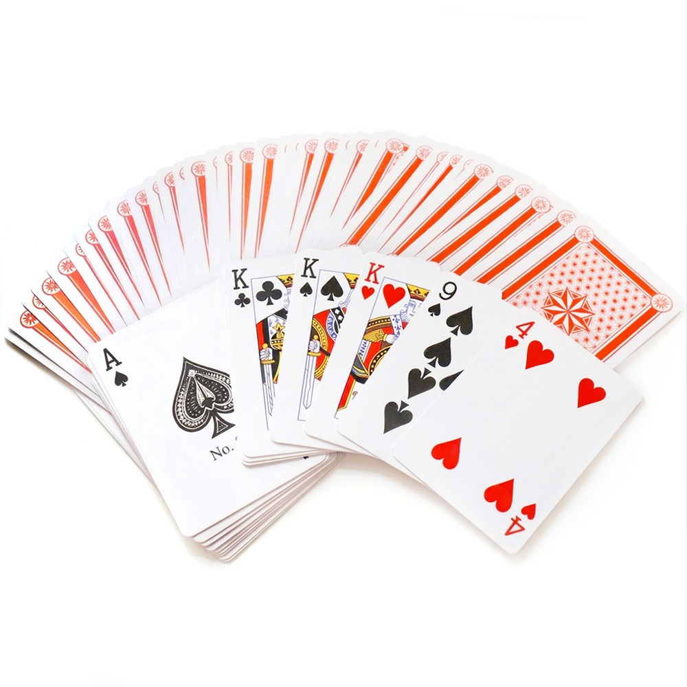 카드놀이 대형 트럼프 54장 카드게임 덱 17x13cm, 단품, 1개 7,040원