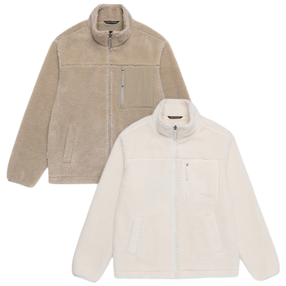 [25년도신상품] 내셔널지오그래픽 플리스 자켓 코토니 내셔널 집업 후리스 뽀글이 +PXV다용도Bag 209,000원