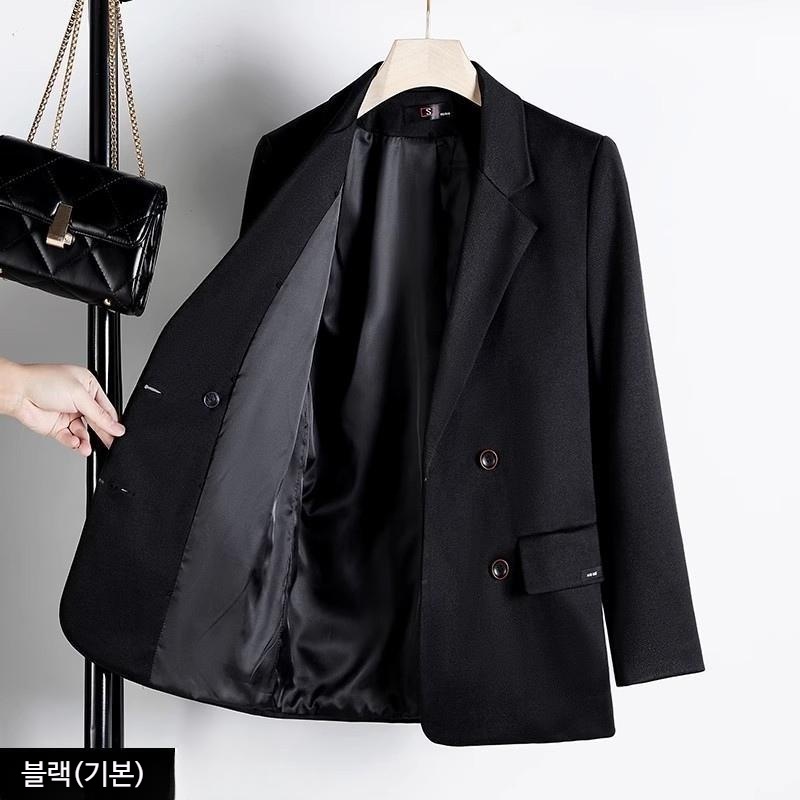 여성 빅사이즈 겨울 누빔 탈부착 정장 마이 자켓 72,000원