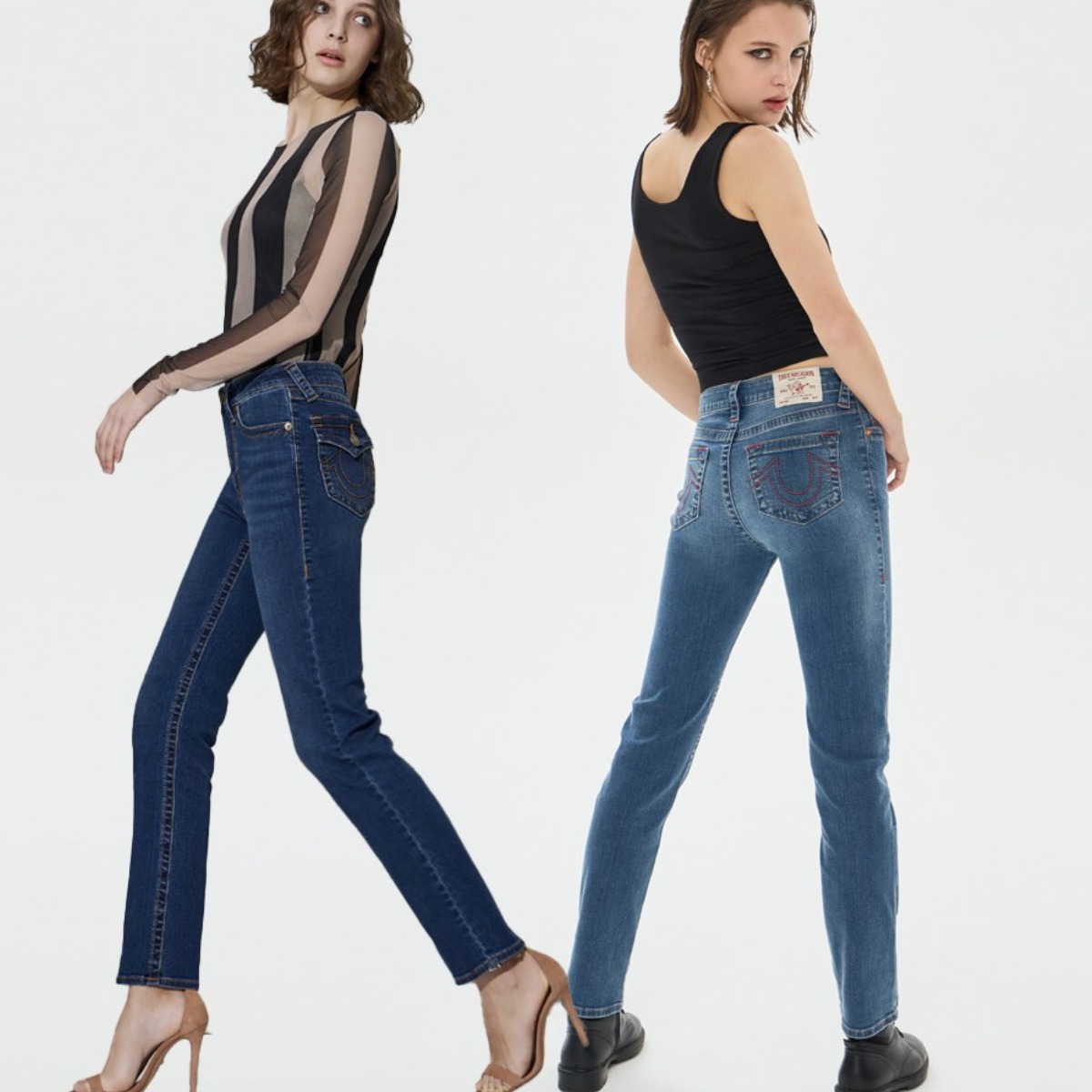 [트루릴리전] 여성 HEIZEL 데님 팬츠 2종택1 35,000원