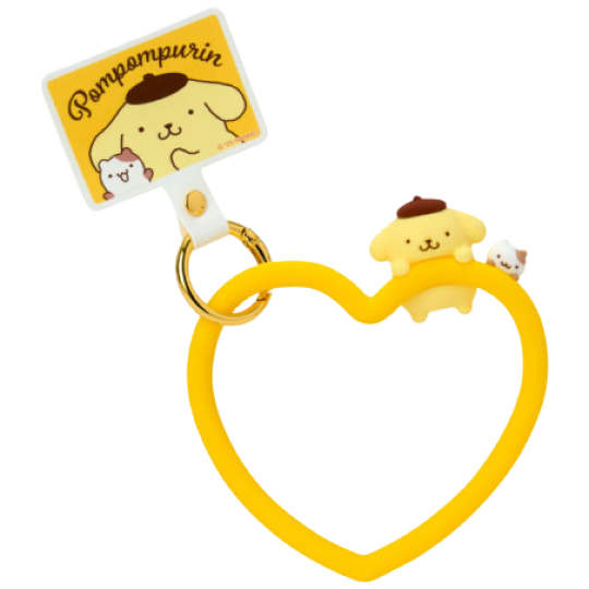 산리오 스마트폰 실리콘 링 스트랩, 1개, 폼폼푸린 23,900원