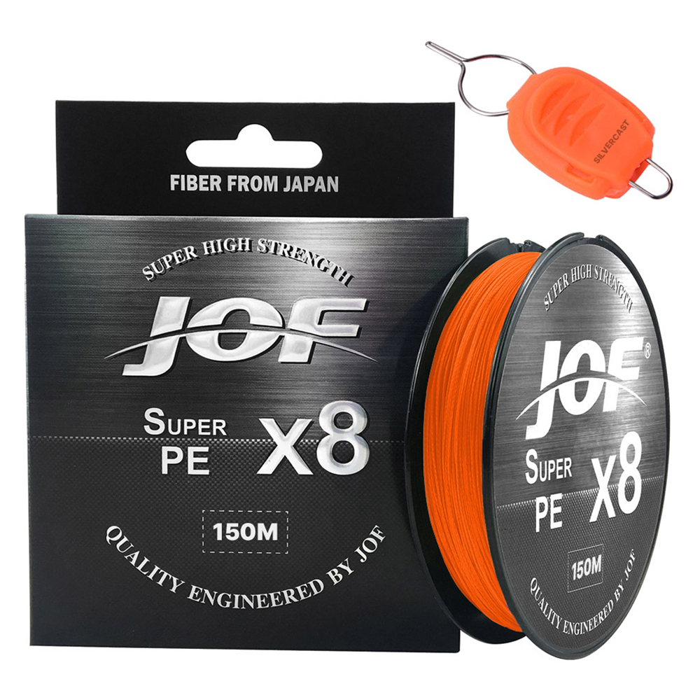 JOF 슈퍼PE 8합사 낚시줄 150m + 실버캐스트 라인 스토퍼 세트 7,670원