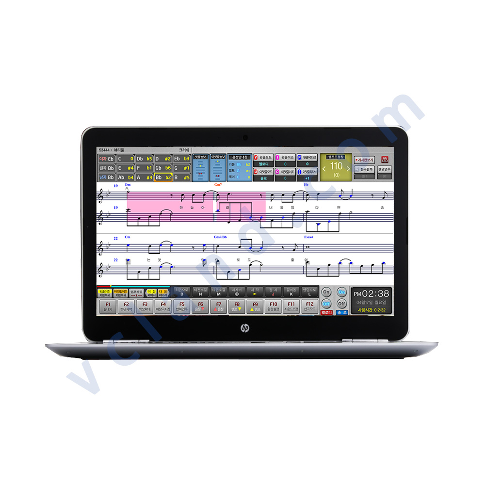 에펠 프로 세션맨 색소폰 반주기 소프트웨어 [노트북 별도] 550,000원