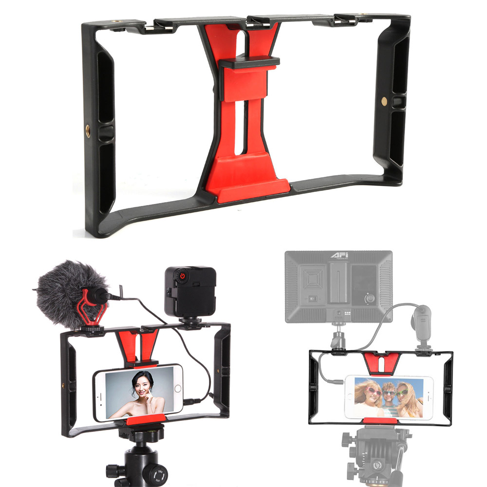 Zoom-AI 스마트폰 개인방송 영상 촬영장비 모음 핫슈 브라켓 거치대 마운트, 1개 19,000원