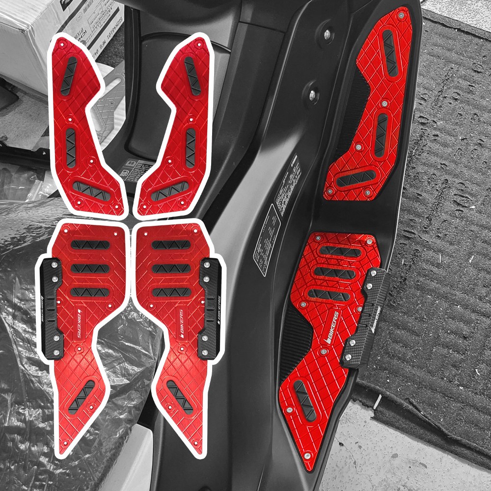 바이커스 야마하 엔맥스125 155 2025년 튜닝 알루미늄 스텝플레이트 발판 가드형 88,000원