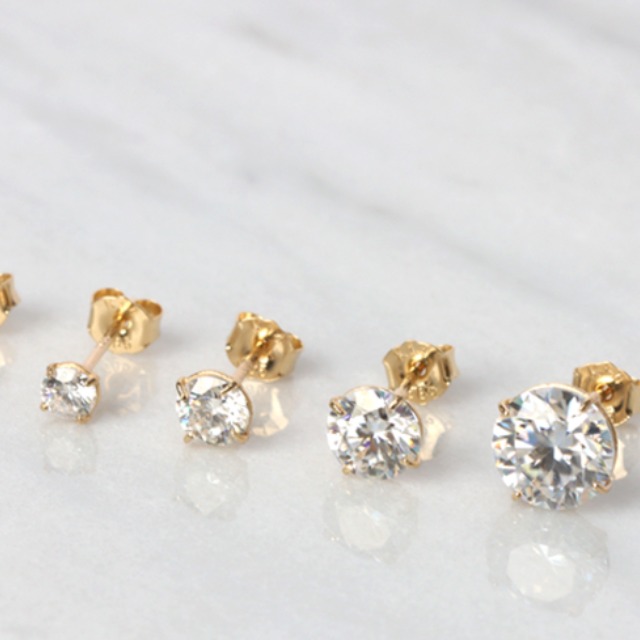 전체 14K 모이사나이트 다이아 귀걸이 (1쌍) 167,190원