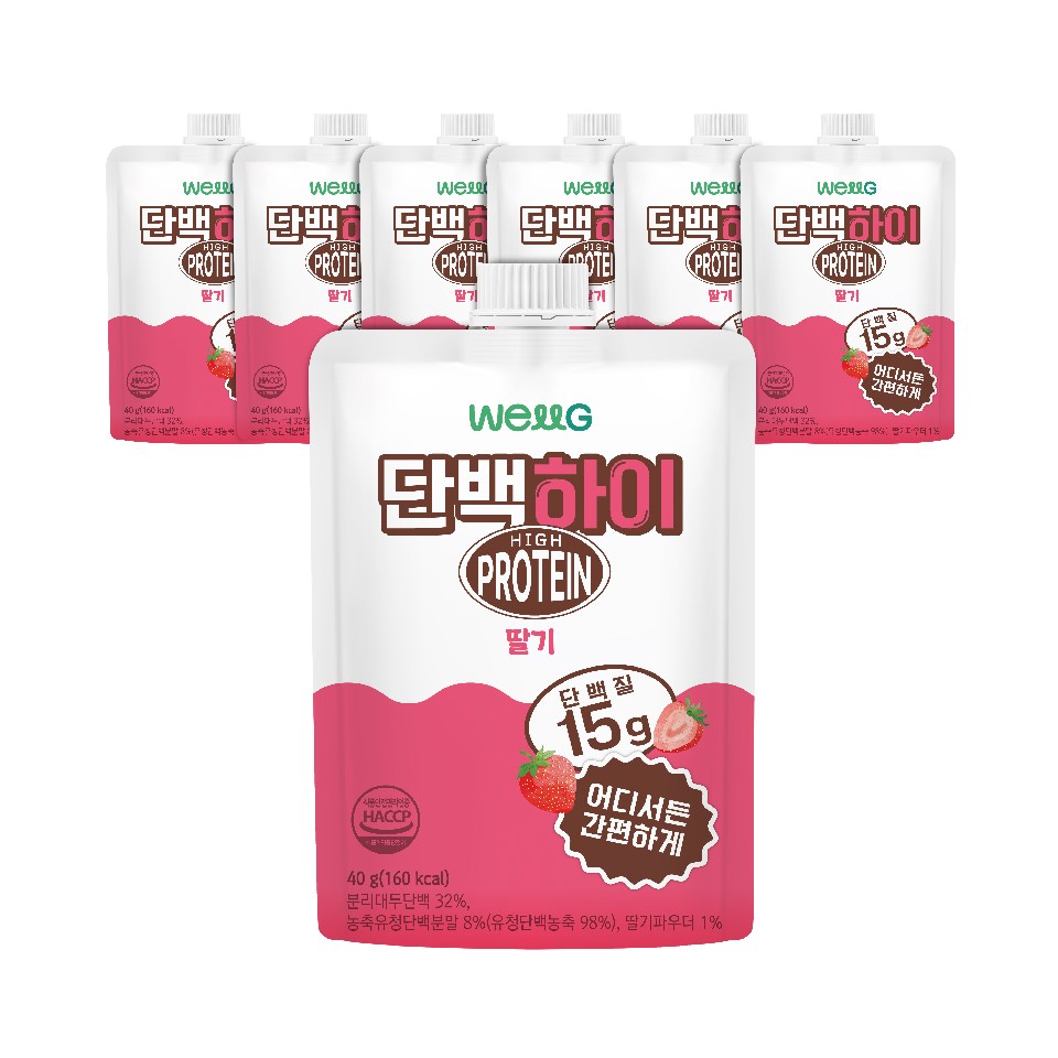 웰그린) 단백하이 딸기맛 10,530원
