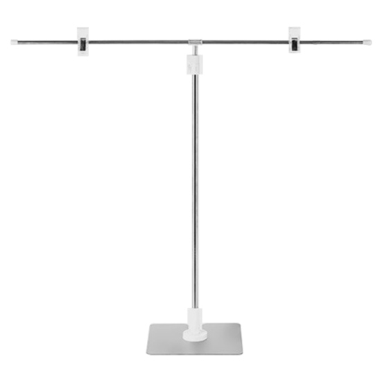 코스넬 T자형 PVC 촬영 가로 50cm 배경 거치대, 1개, 단일상품 15,800원