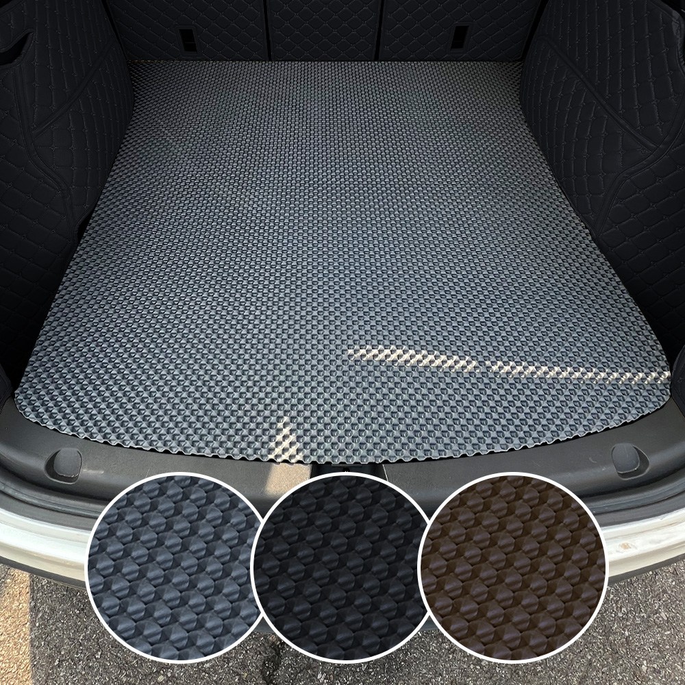 알브이모터스 프리미엄 고무 벌집 트렁크매트 체어맨W (2015년이후) 전용, 그레이, 303_3 체어맨W 2륜 65,000원