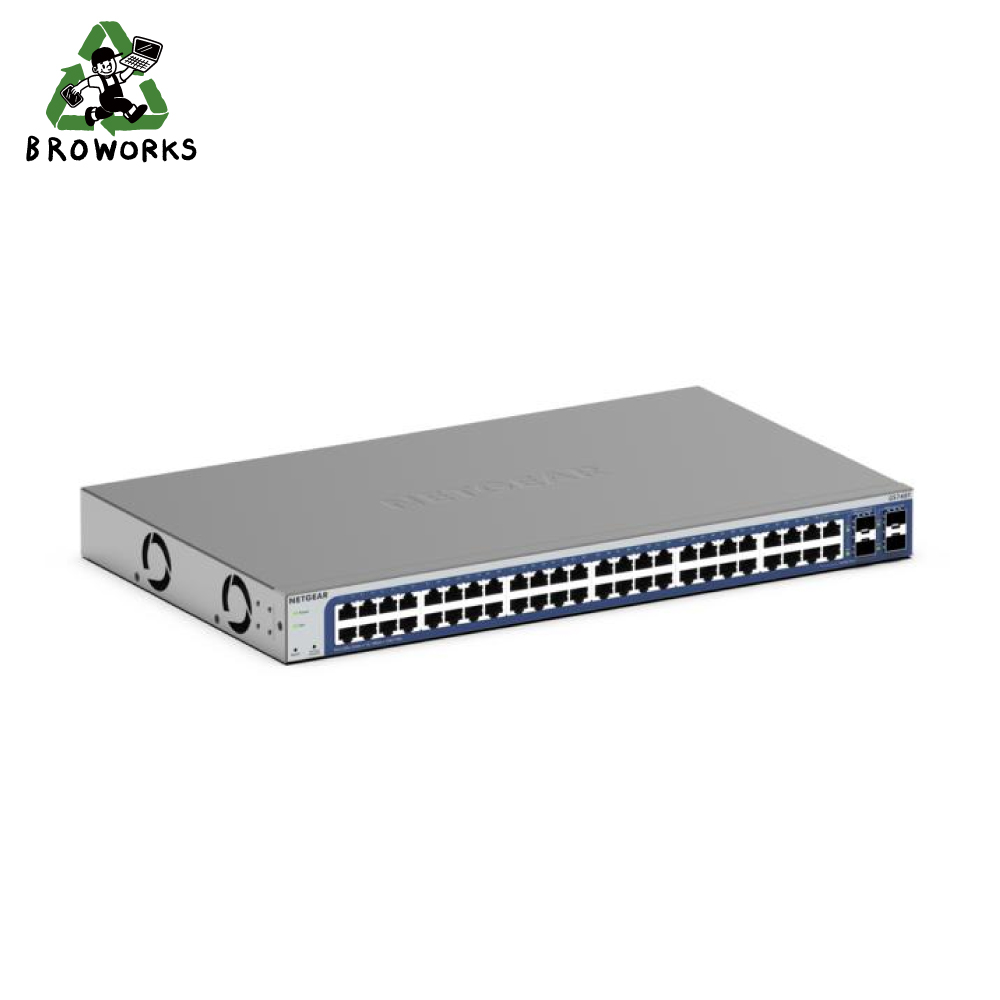 넷기어 GS748T [스마트스위치 / 1Gbps 48Port + 1Gbps 4Port SFP / Desk or Rack Type] 900,000원