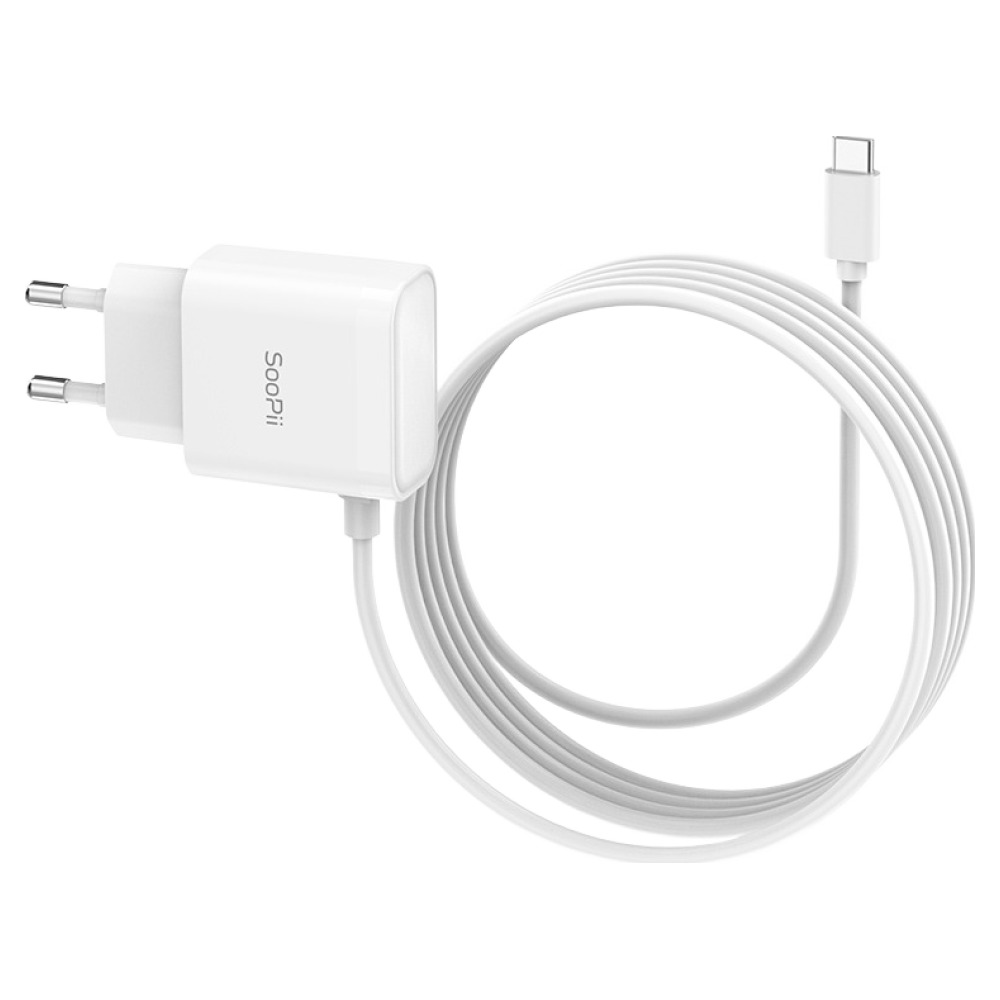 수피 C타입 군대 반입가능 일체형 18W 퀵차지 고속 충전기 2m, 화이트, 1개 7,730원