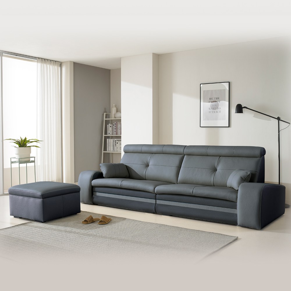 꼬마나무100%국내제작 천연 면피 소가죽4인소파 투투쇼파20년이상장인 1,169,000원