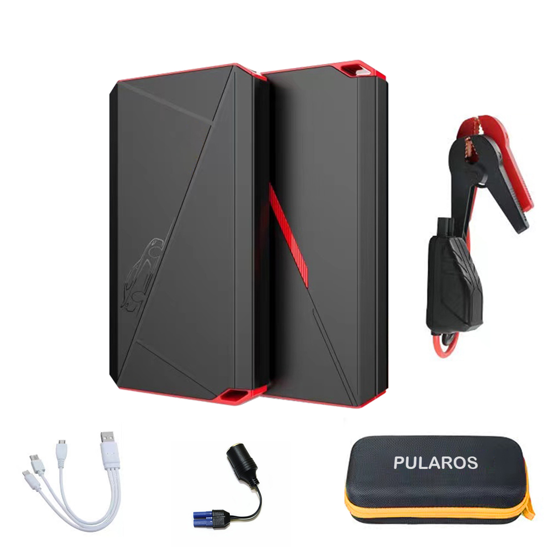 풀라로스 긴급시동 보조배터리 점프스타터+스마트 점프 케이블+ 파우치백 14800mAh 54,090원