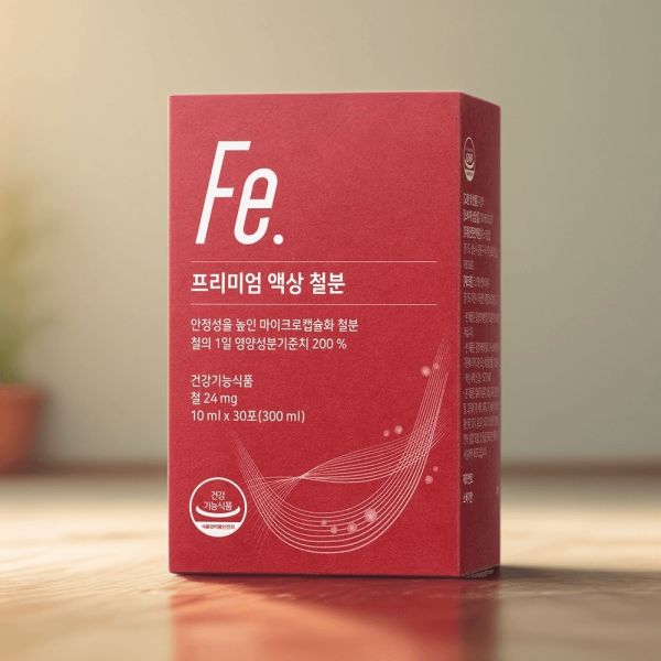 뉴트리모어 프리미엄 액상철분 임산부 리포퍼 철분제 수유부 영양제 24mg 30포 1개 레몬맛 본품 597461 39,300원