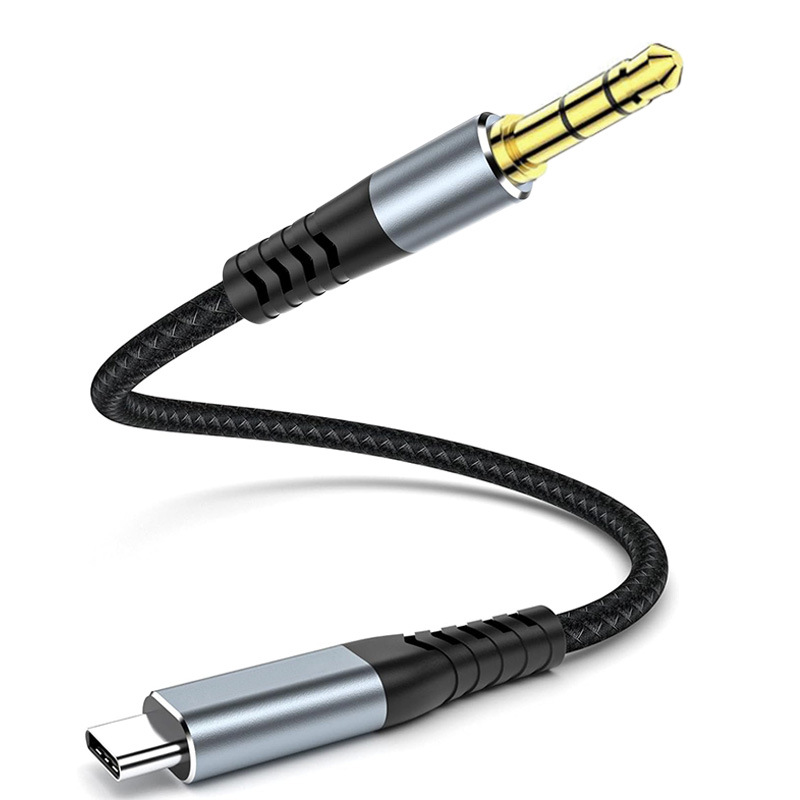 라디온 USB C타입 to 3.5mm 32비트 384KHz 3극 HiFi 스테레오 AUX 케이블 차량용 옥스선 2M, RE-NUC35A200 14,900원