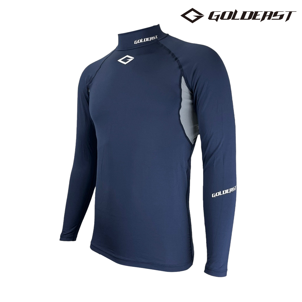 골드이스트 국내산 스포츠 기능성 윈드 솔리드 언더레이어 긴팔 라운드 반목 29,000원