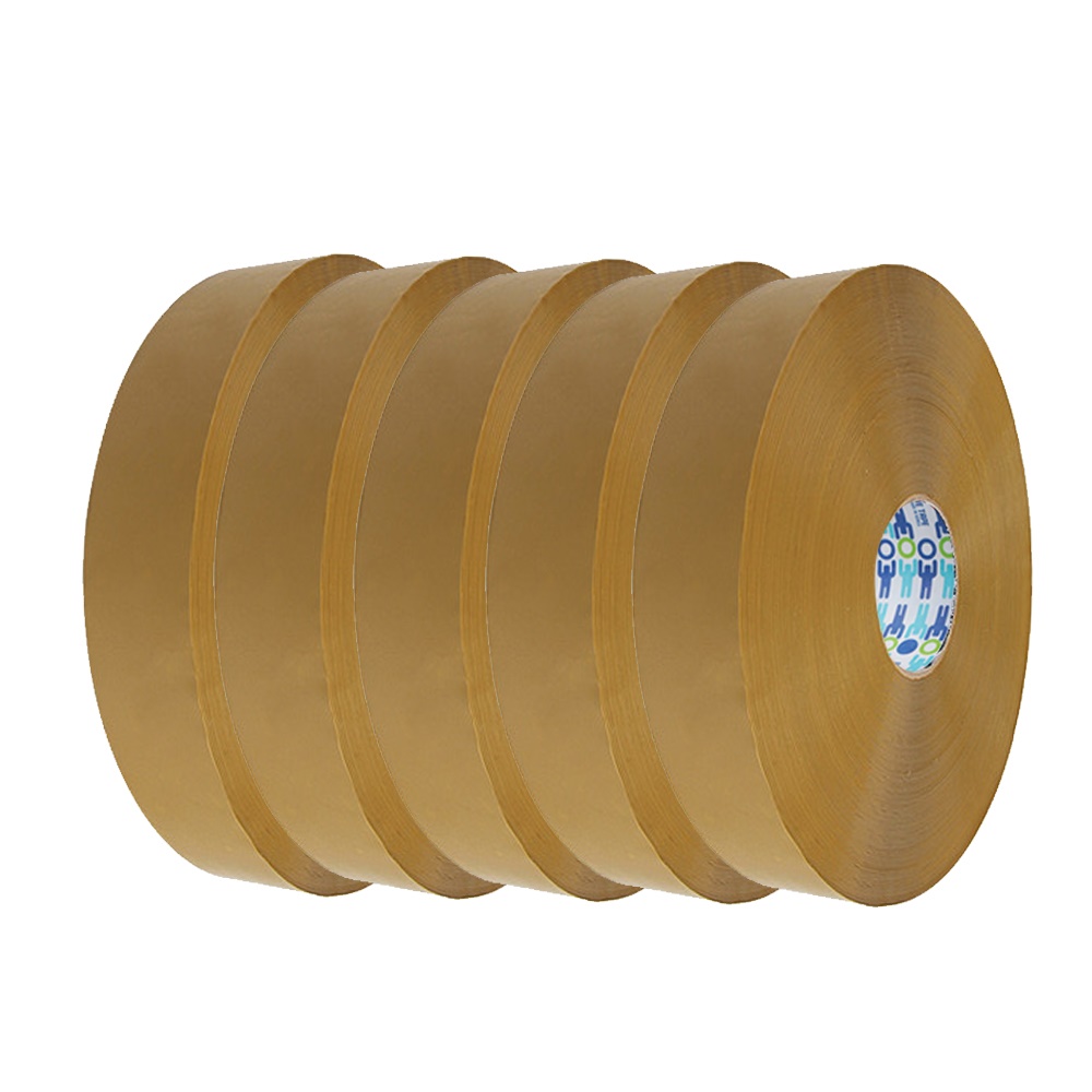 우림중부지사 박스테이프 자동 기계 황색 미색 중포장 65mic x 48mm x 1000M, 5개 51,900원