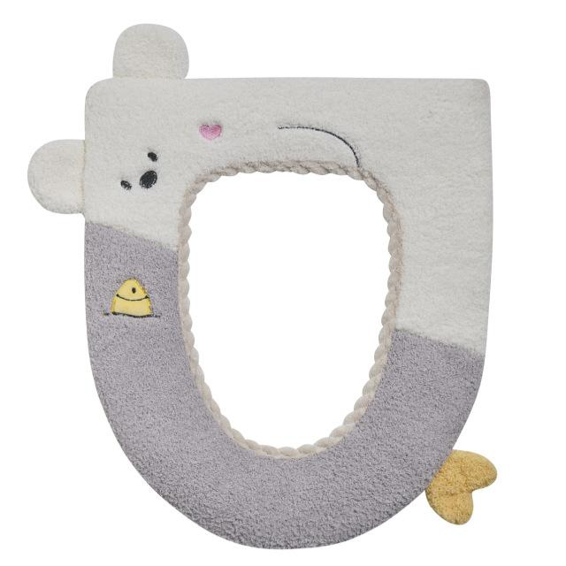 극세사 변기커버 변기시트 빨아쓰는변기시트 엉뜨 궁뜨 따뜻한 탈부착 보온 푹신푹신 쿠션 겨울 변기손잡이 변기덮개, 변기시트 11,880원